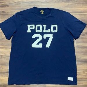Polo Ralph Lauren men’s shirt XL navy blue